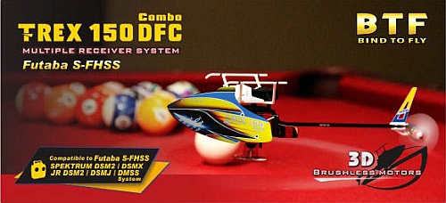 T-REX 150 DFC Combo RH15E01XW T-REX 150 DFC Combo RH15E01XW